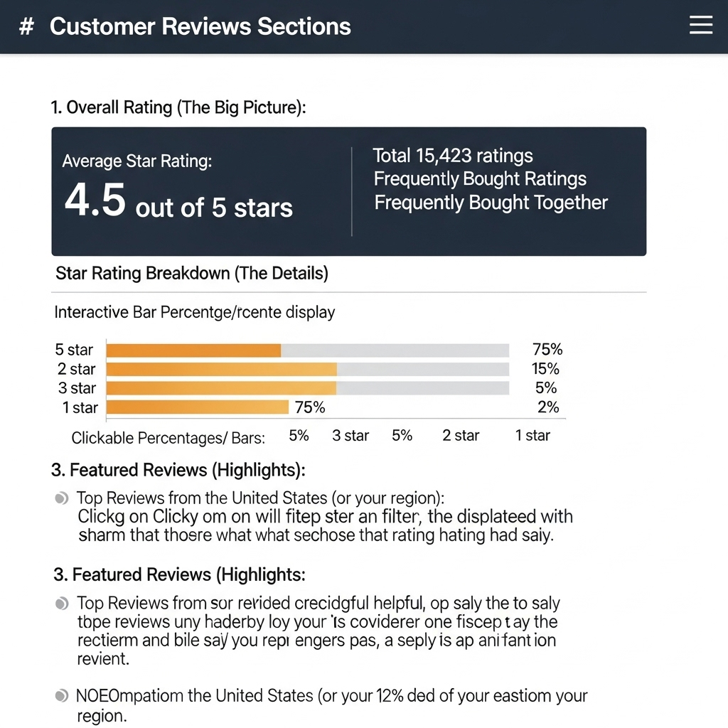 product reviews page